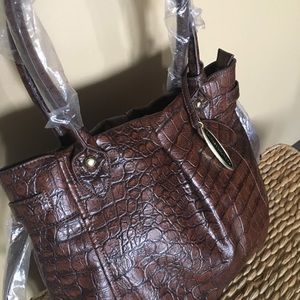 Really pretty brown tote purse